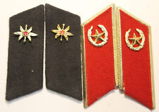 2pr Soviet Russia USSR Uniform Collar Tabs insignia Army Infantry & Signals picture