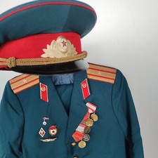 Medic Soviet Army Union Major Uniform Cap Medal Orders Ceremonial 