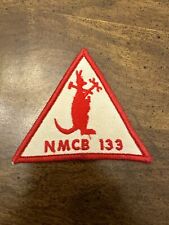 Rare Authentic Original Nmcb 133 Seabees Navy Patch picture