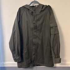 French Army Olive Green Army Rain Jacket Men’s M* Military Jacket Coat