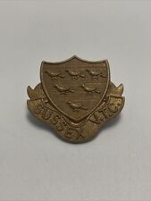 WW1 Sussex VTC Training School Cap Badge picture