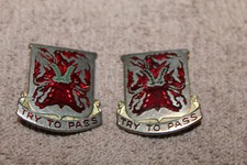 Original 1950s Era U.S. Army "Try to Pass" Distinctive Insignia Matching Set, PB