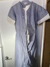 WWII Nurses Uniform 2 pieces original Apron and Cover Shirley Beckemeier  picture