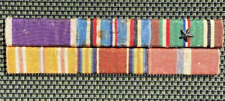 WW2 US Navy/ Marines  6 Award Ribbon Bar(s) PH Philippine Liberation 1/2 In Wide picture