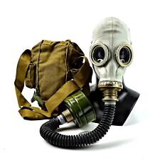 Soviet Russian military Gas mask GP-5 with hose. grey rubber NATO Filter CF F3 picture