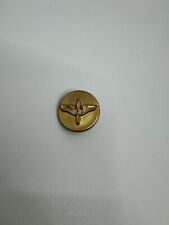 Vintage WWII US Army Air Force Air Corps Enlisted US Collar Disk Pin Medical Pro picture