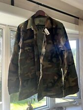 US Military  Jacket Combat Woodland Camouflage 8415-01-084-1656 Large Regular picture
