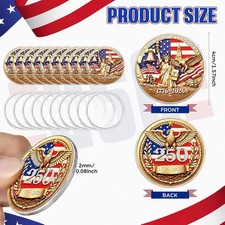250th Anniversary of Independence Statue of Liberty Commemorative Challenge Coin