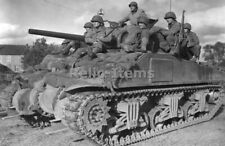 WW2 Picture Photo Sherman M4 tank 3rd Armored Division Stolberg 1944. 1548 picture