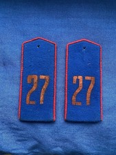 USSR Soviet Russian WW2 NKGB State Security Troops Private shoulder boards.