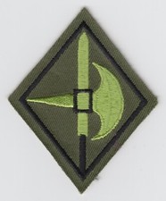 US Air Force USAF Labor Service Military Police Rhein AFB Patch Insignia Germany