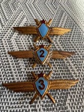 Aviation Officer Class Badges 1,2,3 classes #1559