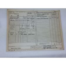 Vintage United States Air Force Student Record Summary 25439 Department 1960 picture