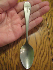 US Army Medical Corps DS Stainless Steel Vintage Spoon  picture