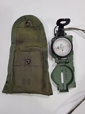 VTG US Military Magnetic Compass Sandy-183 With Original Pouch Case GREAT SHAPE picture