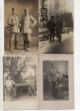 original german ww1 photographs x 4 -troops/places/ picture