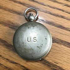 Original Wittnauer WWII U.S. Army Military Pocket Compass-Antique/Vintage picture