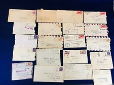19 Letters, 1 Girl, 9 Sailors WWII Letters Home US WW2 Soldier Navy  picture