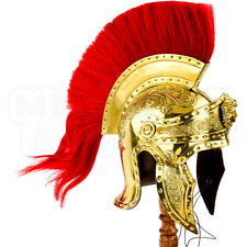 Medieval Praetorian Guard Helmet Roman Brass Plating Helmet picture