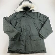 Extreme Cold Weather Parka N3-B US Military USGI Insulated Jacket Hood MEDIUM picture