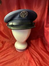 United States Air Force Service Cap Bancroft Serge Blue Shade #1549 Size 7 1/8 picture