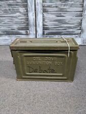 WWII WW2 US Military Issue M1 30. Ammo Box Can  picture