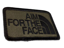 Camo Aim For the Face Guns 2A Morale Patch for VELCRO® BRAND Hook Fastener picture