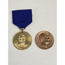 1987 100TH ANNIVERSARY BADGE BATTLE OF PERRYVILLE KY ABRAHAM LINCOLN COPPER COIN