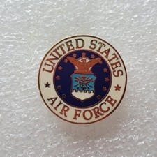 United States Air Force Emblem Lapel Pin Military Enamel Insignia