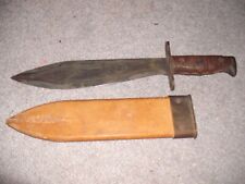 WW1 Model 1917 Plumb Philadelphia trench Bolo Knife with scabbard picture