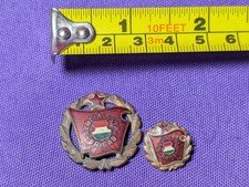 Hungary, People's Republic, Szocialista Brigád (Socialist Brigade) Badge w/ Mini