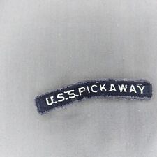 U.S.S. USS Pickaway USN US Navy Ship 3 1/4