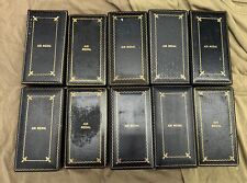 WWII Air Medal Coffin Style Presentation Box Case Lot of 10 picture