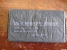 Vintage WW2 1944 US Army Military CHEMICAL PROTECTIVE COVER picture