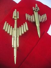 Military Bullet Shell Caseing Jets/ Two Each picture