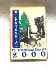 Vintage Portsmouth Naval Shipyard 2000 Bicentennial pin picture