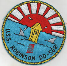 USS Robinson DD 562 Jacket Patch U S Navy picture