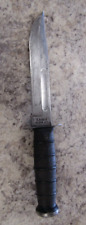 Vintage  KA-BAR Olean, NY USMC Fixed Blade Survival Knife picture