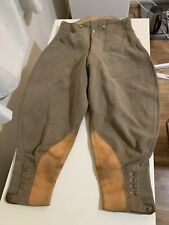 Very Rare WW1 British Army Officer Royal Sussex Regiment Riding Breeches (Named) picture