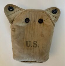 Original WW1 US Army Canteen Cover ONLY Dated 1917 Long  Doughboy Good Condition picture