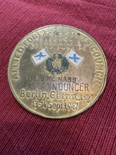 1947 Allied Forces Sports Council Berlin Track & Field Championship Pin - 2”