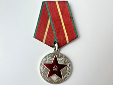 USSR Medal 20 Years Impeccable Service  Award Soviet Badge Original