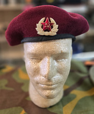 Soviet USSR Special Police OMON Spetsnaz Special Forces Burgundy Beret Size 60