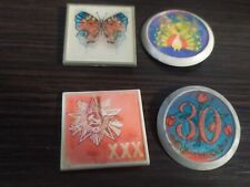 Soviet 3D badges from  USSR Order Star Butterfly Bird picture