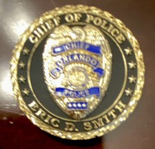 Orlando Police Chief of Police Eric D. Smith Militaria Challenge Coin