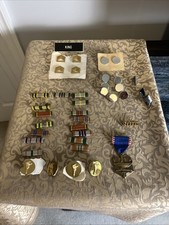 Lot Of Miscellaneous Military ROTC Pins Bars Medal