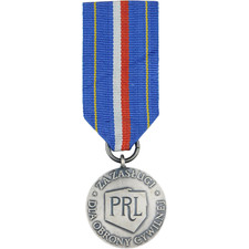 2836 POLISH MEDAL FOR MERIT FOR CIVIL DEFENCE 2ND CLASS POLAND