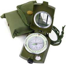 Sportneer Military Lensatic Sighting Camping Compass w/ Carrying Bag Waterproof picture