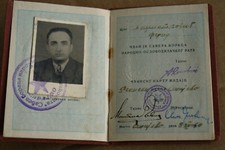 RARE WW2 Partisan Veterans Membership Book Yugoslavia Army military Jugoslavia
