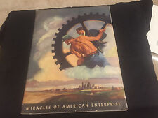 BOOK PAMPHLET BROCHURE  MIRACLES OF AMERICAN ENTERPRISE 1946 FULL SIZE picture